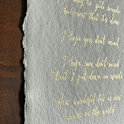 lyrics-gold